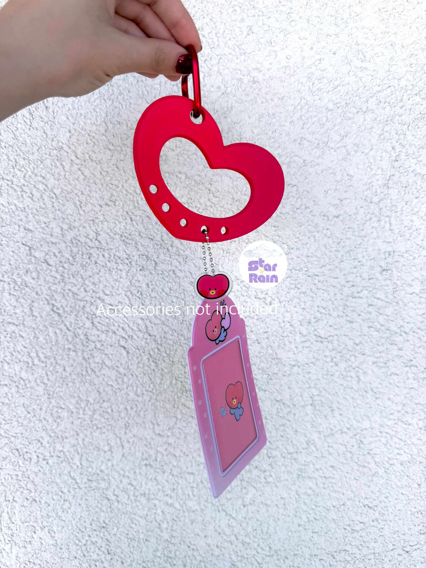 BTS Keychain Organiser