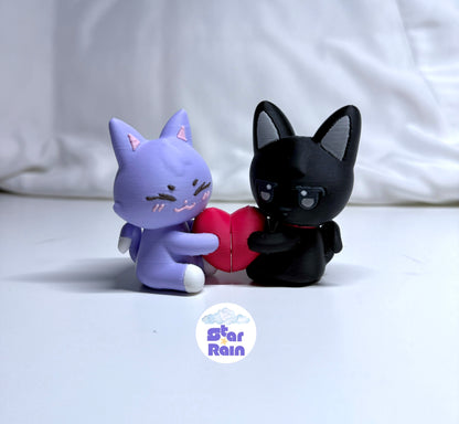 ATEEZ Aniteez Mini Figure Magnetic Keychain