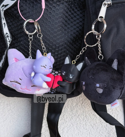 ATEEZ Aniteez Mini Figure Magnetic Keychain